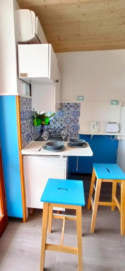 "Sea-See" Studio Taormina Center - Bellissima Vista Mare - Corner Kitchen Exterior foto