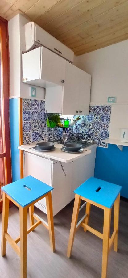 "Sea-See" Studio Taormina Center - Bellissima Vista Mare - Corner Kitchen Exterior foto